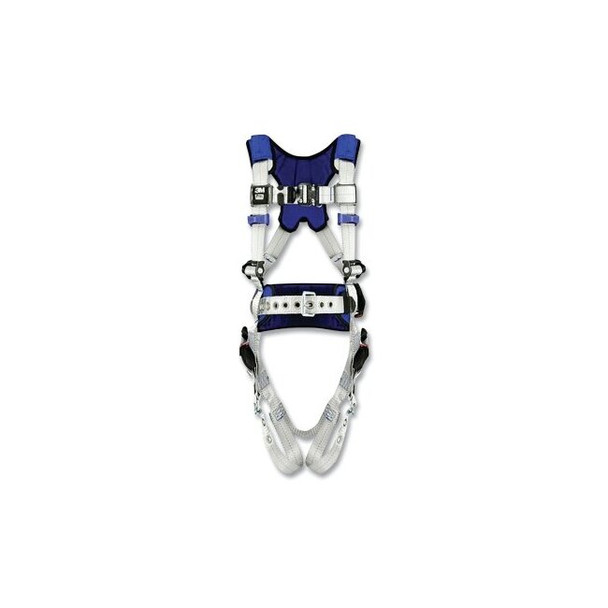 ExoFit™ X100 Comfort Construction Safety Harness, Back D-Ring, Large, Quick-Connect