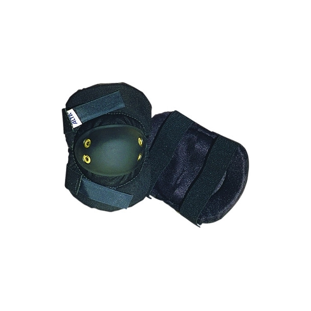 Flex Industrial Elbow Pads, One Size, Nylon/Rubber/Neoprene Foam, Black