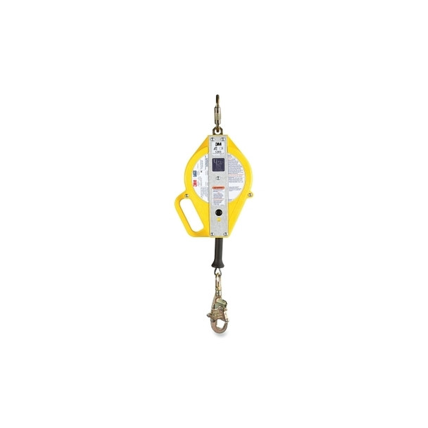 Ultra-Lok™ Self Retracting Cable Lifeline, Stainless Steel, 50 ft L, 310 lb, Swivel Snap Hook