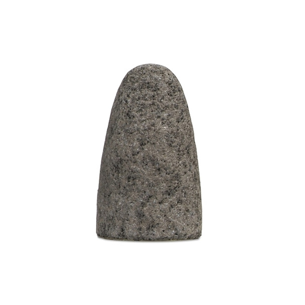 Type 16 Gemini Cone, 1 3/4 in D, 3 in Thick, 5/8 Arbor, 24 Grit Alum. Oxide Pack of 10