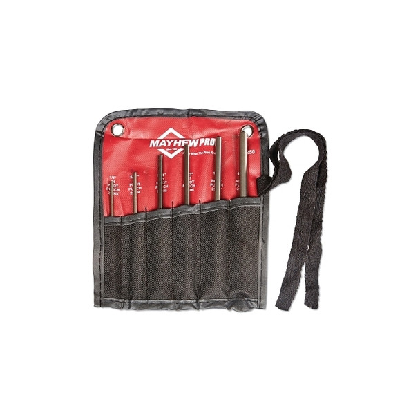 6 Pc Pilot Punch Kits, English