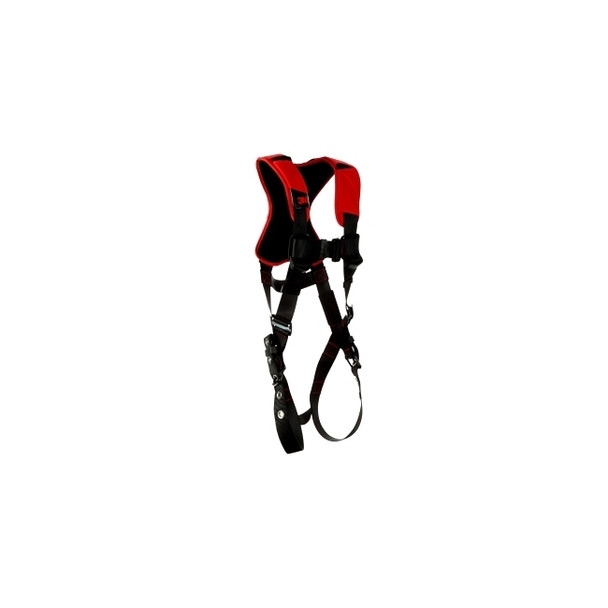 Protecta® Vest Style Harness, D-Ring, Medium/Large, Tongue Buckle, Comfort Style