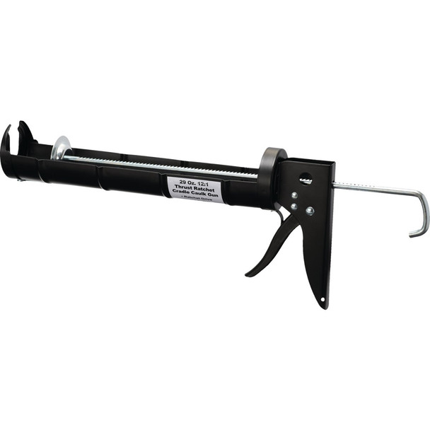 29 Oz. 12:1 Thrust Ratchet Cradle Caulk Gun YD-127