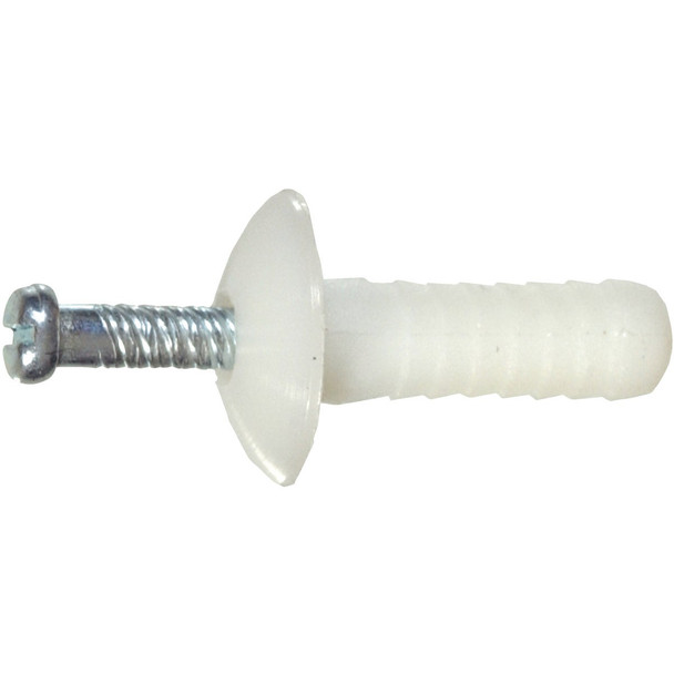 Hillman 1/4 In. x 3 In. Nylon Truss Hammer Drive Anchor (100-Count) 370573