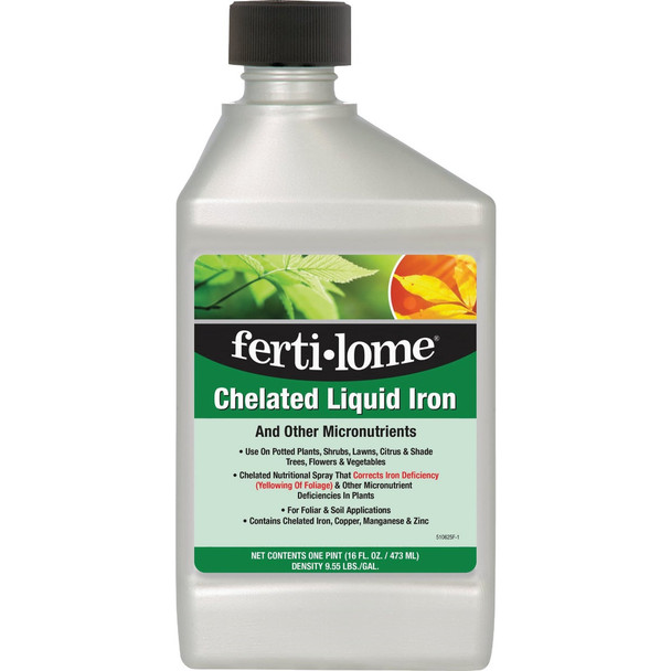 Ferti-lome 16 Oz. Chelated Iron Formulation Concentrate Liquid Plant Food 10625