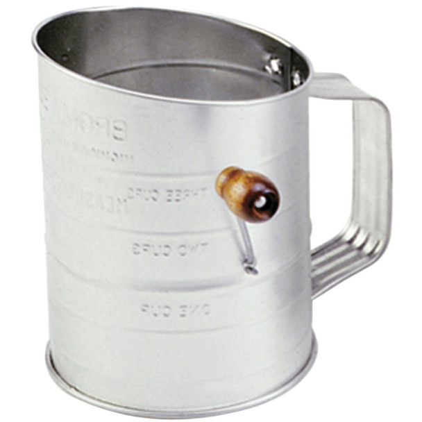 Norpro 3-Cup Tin Flour Sifter 136
