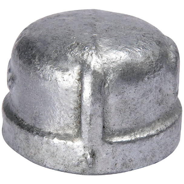 Southland 3/8 In. Malleable Iron Galvanized Cap 511-402HP
