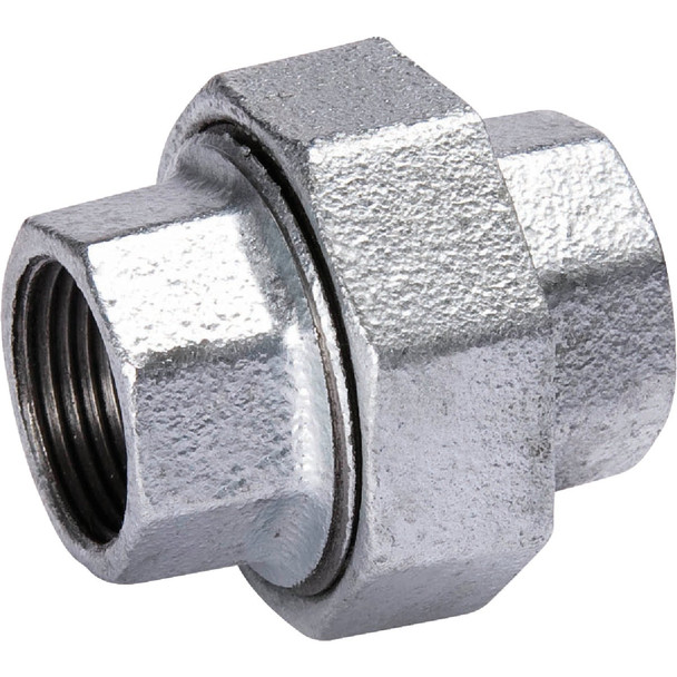 Southland 1 In. x 1 In. FPT Malleable Iron Galvanized Union 511-705HN