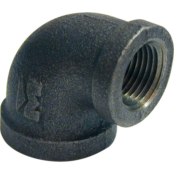 Southland 1-1/4x1 90d Blk Elbow 520-165HC