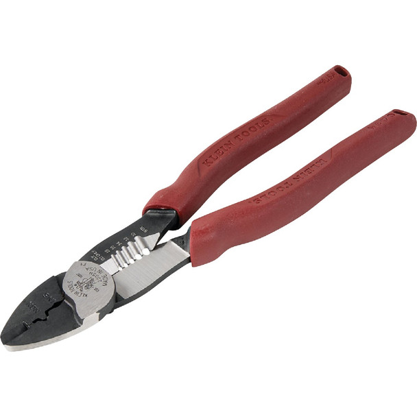 Klein 9 In. Forged Steel Crimper & Stripper/Cutter 2005N