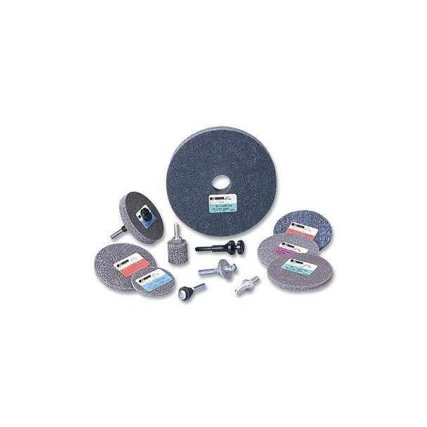 800 Series A/O Unitized Wheel, 2 in dia, Medium Grade, 22000 RPM, Gray