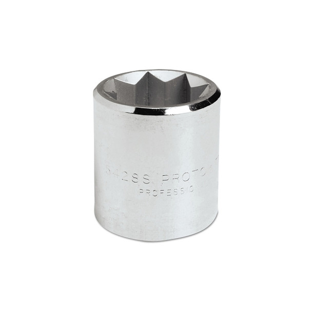 Sockets 1/2" Drive, 1/2 in Drive, 1 in, 8 Points