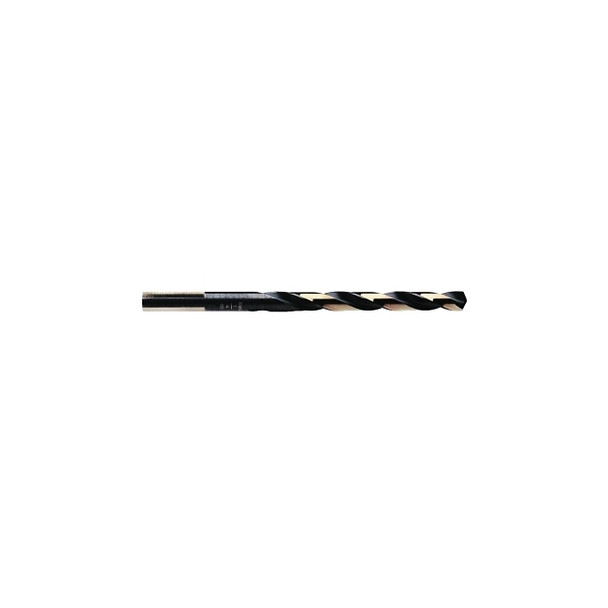 Black and Gold HSS Fractional Drill Bit, 17/64 in, Split Point Pack of 6