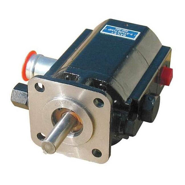 Two Stage Pump, 13 GPM Max, 7 HP Input, 1 Tube Inlet, 1/2 x 1 1/2 Shaft