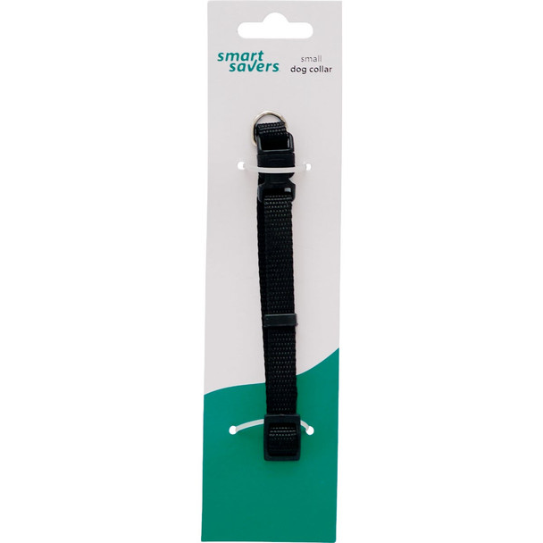 Smart Savers Adjustable 8 to 12 In. Black Dog Collar am067-1 Pack of 12