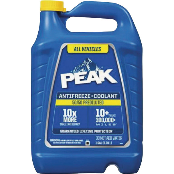 Peak Premium 1 Gal. AFC Pre-Diluted Ready-To-Use Antifreeze PKPB53 Pack of 6