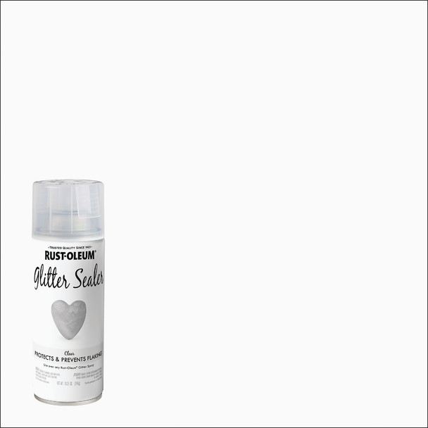 Rust-Oleum 10.25 Oz. Clear Glitter Sealer Spray Paint 267736