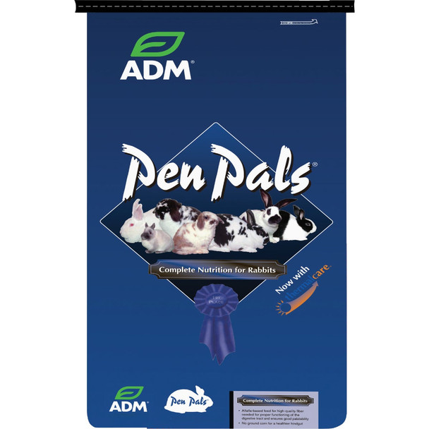 ADM Pen Pals 25 Lb. Rabbit Food Pellets 80034AAAE6