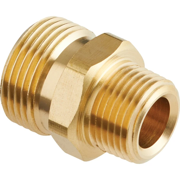 Forney 3/8 In. Male Pressure Washer Screw Nipple 75117