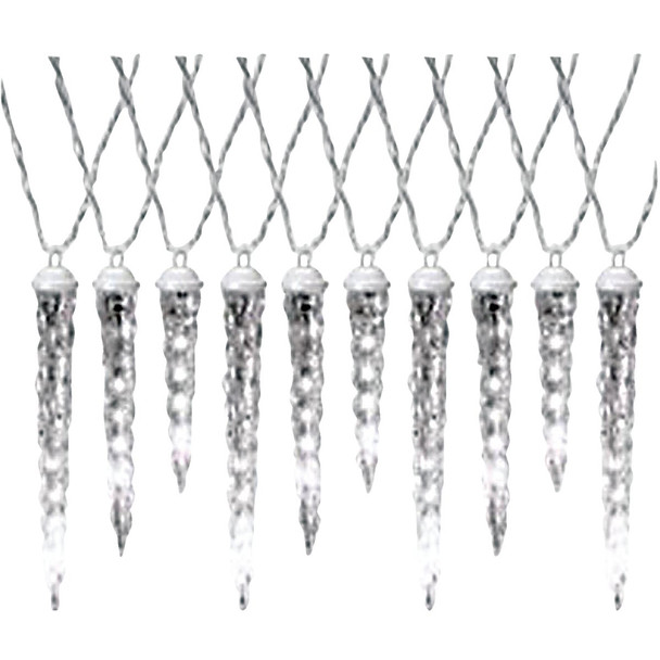 J Hofert 70lt Led Icicle Ww Wm Wh 2320