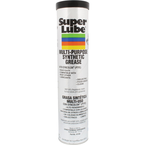Super Lube 14 Oz. Cartridge Synthetic Multi-Purpose Grease 41150