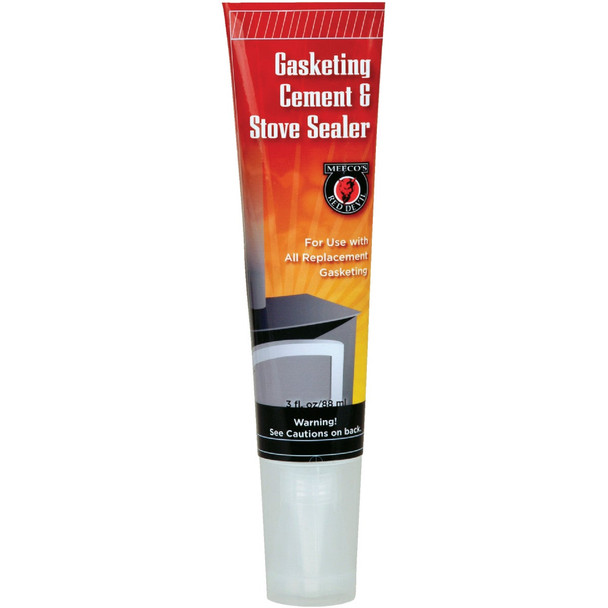 Meeco's Red Devil 3 Oz. Black Gasket Cement and Stove Sealer 110