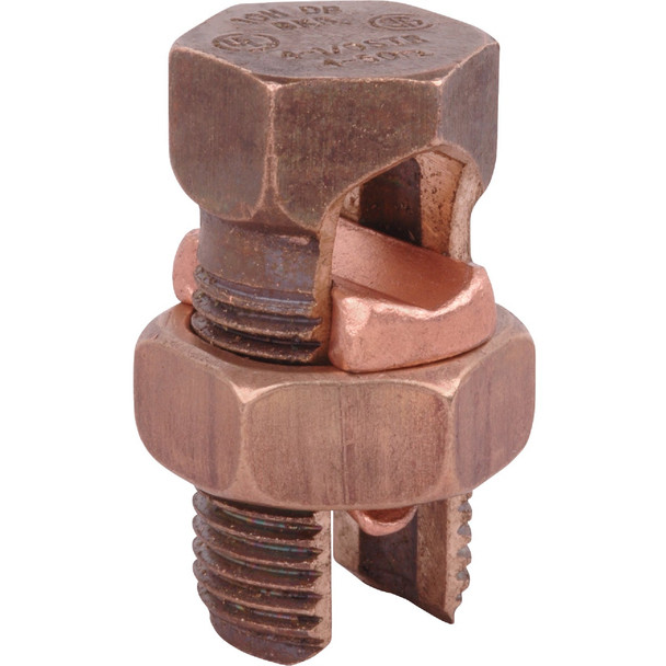 Southwire  #8 SOL/STR to #4 STR Copper Alloy Split Bolt Connector 65178940
