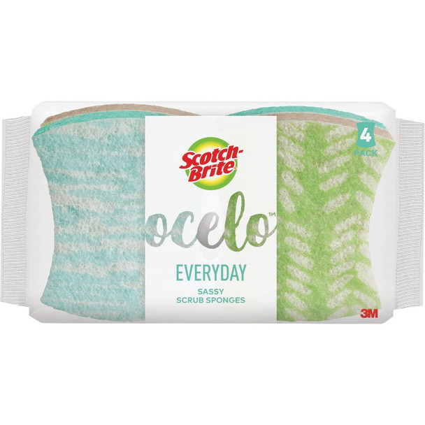 Scotch-Brite Ocelo No Scratch Scrub Sponges (4-Pack) LD4
