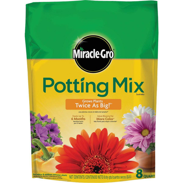 Miracle-Gro 8 Qt. Container Plant Potting Mix 75678300