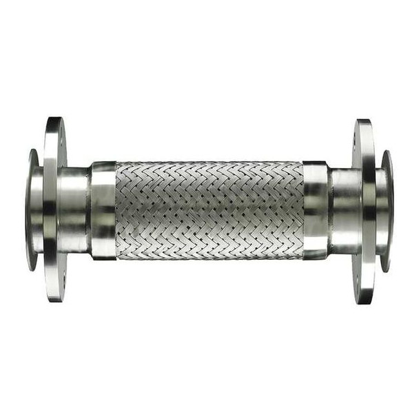 Hose Master 3" Dia x 24" L 316 SS Flexible Metal Hose GZ300FLXFL240