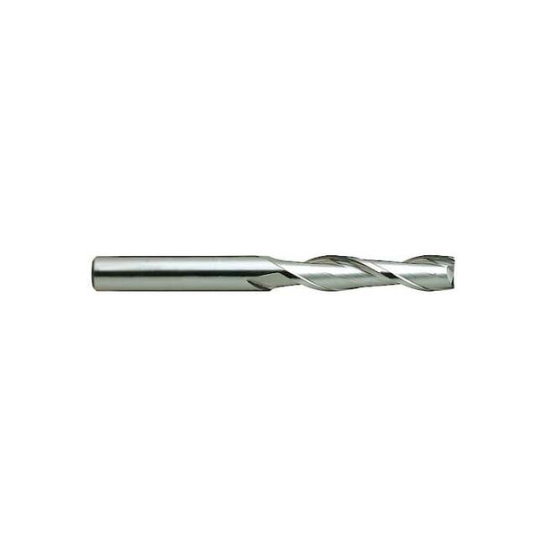 Yg-1 Tool Square End Mill, 0.4375 in, Carbide 54588