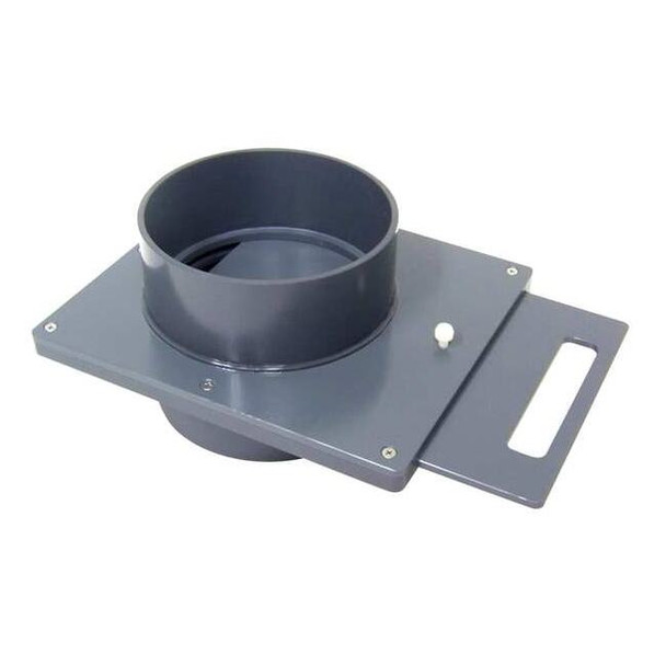 Plastic Supply Manual Blastgate, Type I PVC, 6 3/8 in L PVCB12