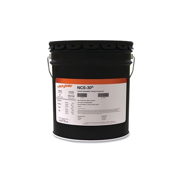 NCS-30® Oilfield Nonmetallic Thread Compound, 5 gal, Pail, Light Brown