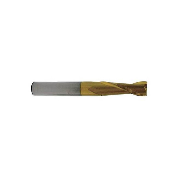 Yg-1 Tool Square End Mill, 0.125 in, Carbide 02558TN