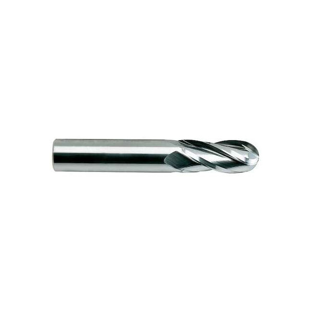 Yg-1 Tool Ball End Mill,Single End,7/16",Carbide 43588