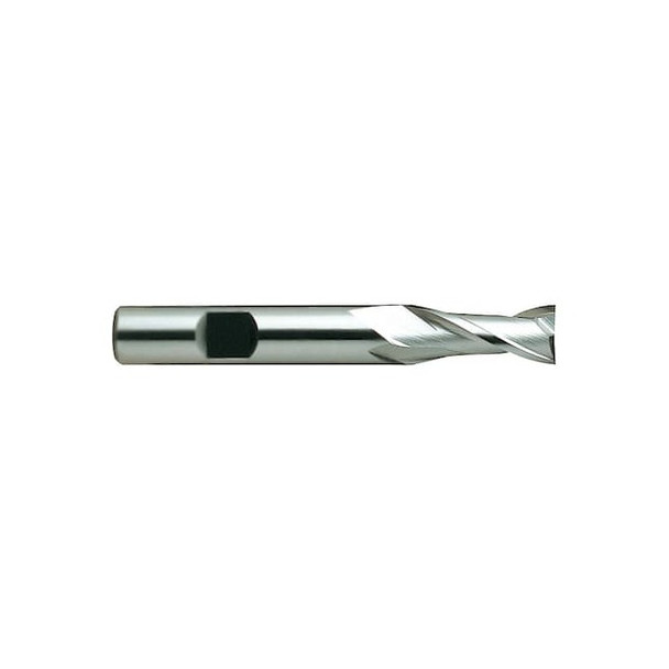 Yg-1 Tool Cobalt End Mill, Single, 8mmDia, Center Cut 15262