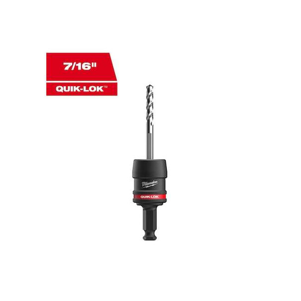 Milwaukee Tool 5pc. 7/16" QUIK-LOK Arbor Set 49-56-7555