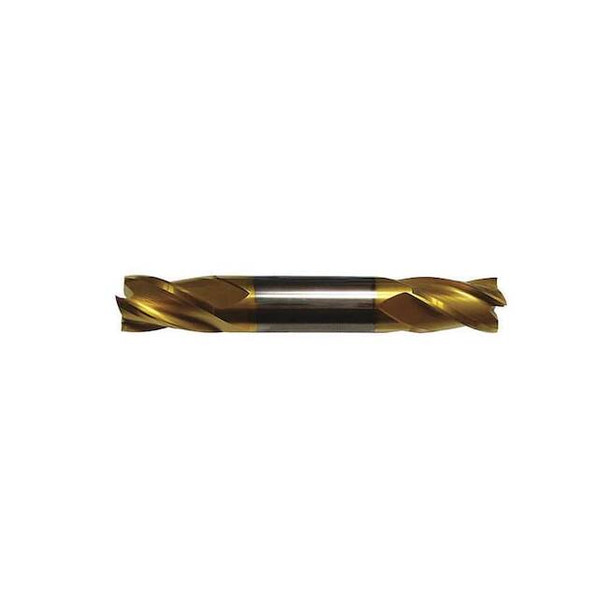 Yg-1 Tool Carbide End Mill,Sq,1/4,1/2 Cut L 33573TN