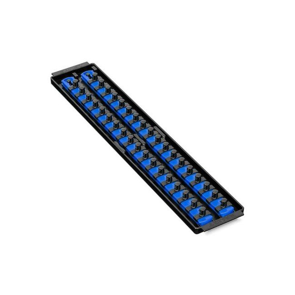 Ernst Manufacturing Socket Organizer,Blue,3 5/8" D 8456