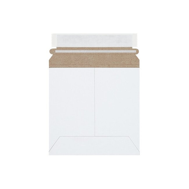 Stayflats Self-Seal Flat Mailers, 22" x 27", White, PK50 RM27SS