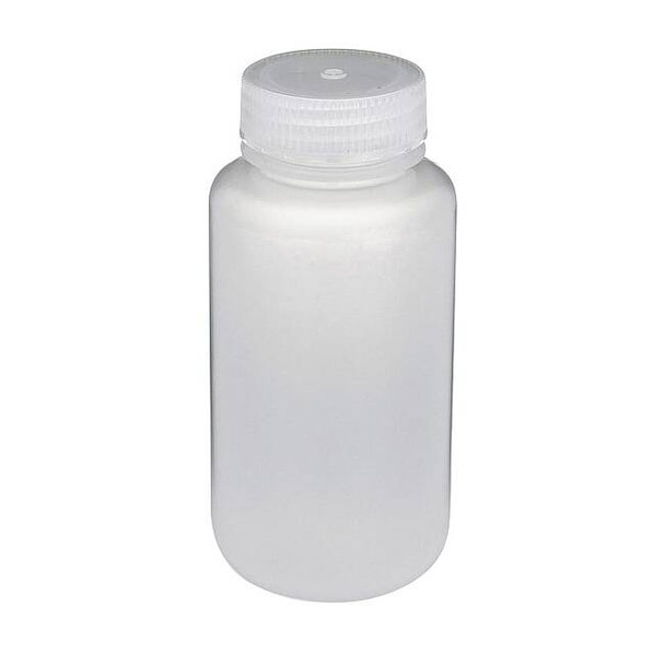 Globe Scientific Bottle, Wide Mouth, Round, PP, 250mL,PK12 7000250