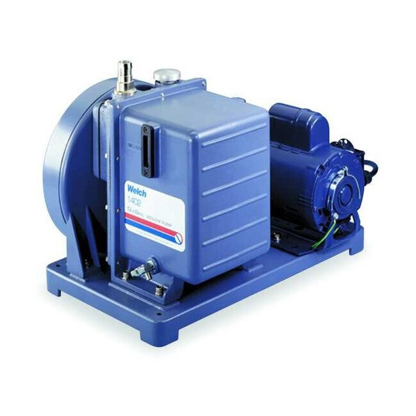 Duoseal Vacuum Pump,2 1/4 hp,1 Phase,115/230V AC 1402B-01