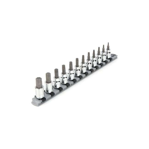 Tekton Socket Set,Steel,13 1/4 in L SHB91103