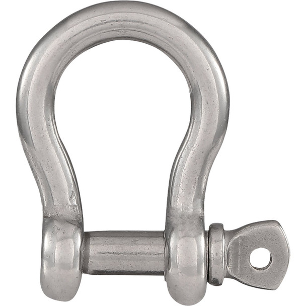 National Anchor Shackles, Stainless Steel, 3/16 In. N100-347