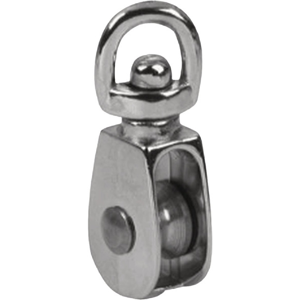 Campbell 1-1/4 In. Single Swivel Eye Rope Pulley T7655022N