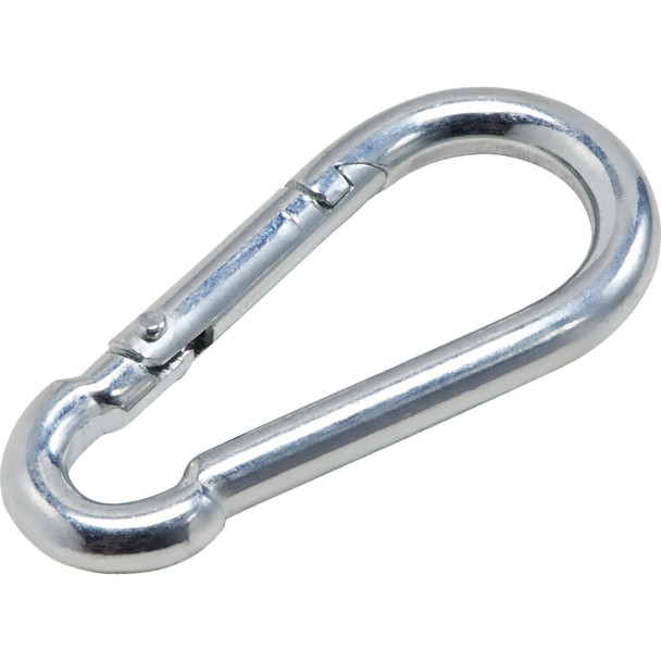 National  Interlocking Spring Snaps, Zinc Plated, 1/4 In. x 2 In. N350-510