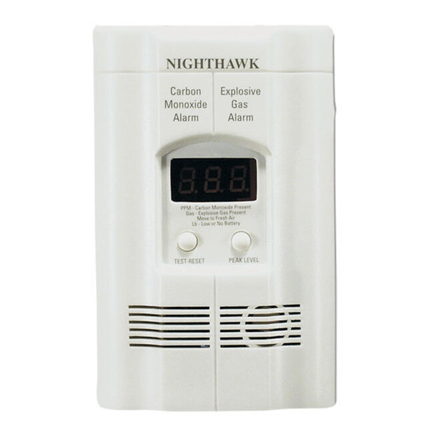 Kidde Direct Plug-In AC/DC Gas/CO Combo Alarm
