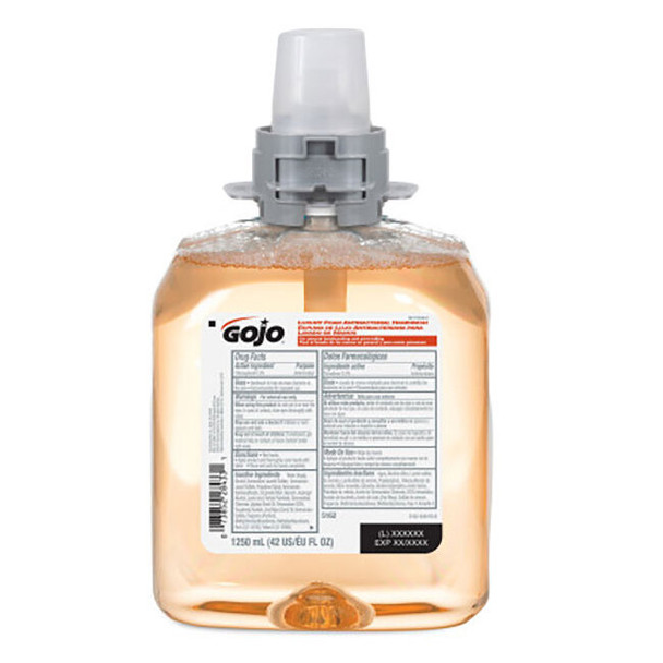 Gojo® Luxury Foam Antibacterial Hand Wash, 1250 mL Refill, 4/Case