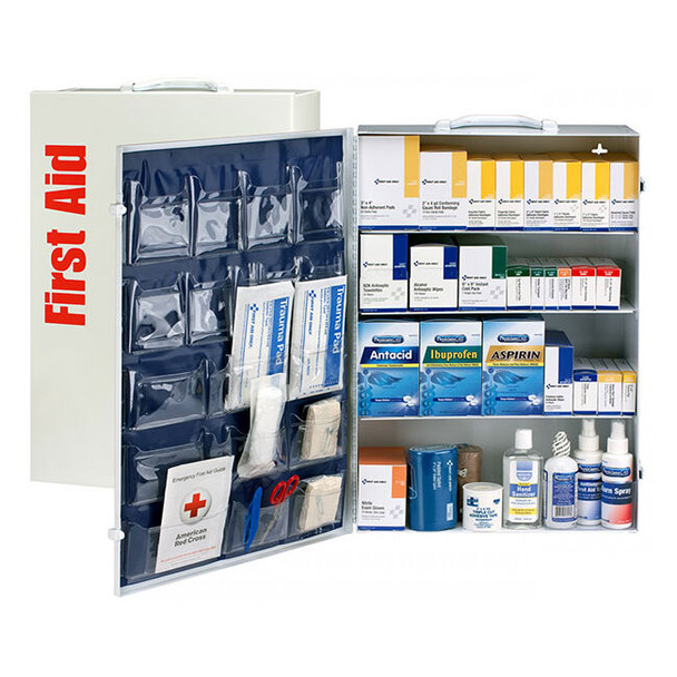 4-Shelf, 150-Person ANSI B+ First Aid Station