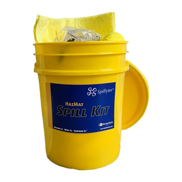 FyterTech Spilfyter™ HazMat 5 gal Bucket Spill Kit